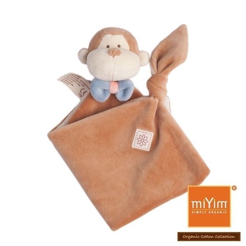 miYim有機棉安撫玩具禮盒組 布布小猴
