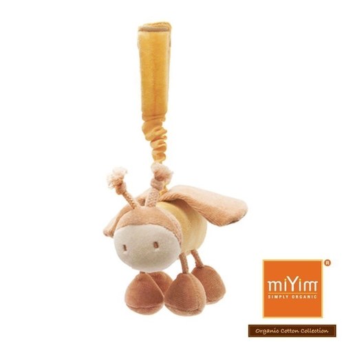 miYim有機棉推車吊掛娃娃 貝利蜜蜂 miYim有機棉推車吊掛娃娃 貝利蜜蜂