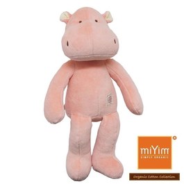 miYim有機棉安撫娃娃32cm 喜寶河馬