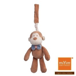 miYim有機棉吊掛娃娃 布布小猴