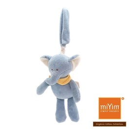 miYim有機棉吊掛娃娃 芬恩象象