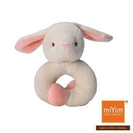 miYim有機棉固齒手環 兔兔