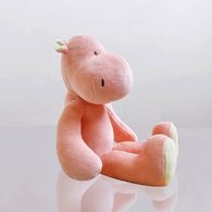 miYim有機棉安撫娃娃32cm 喜寶河馬 miYim有機棉安撫娃娃32cm 喜寶河馬