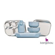 Kangovou不鏽鋼餐具組 野莓藍 Kangovou不鏽鋼餐具組 野莓藍