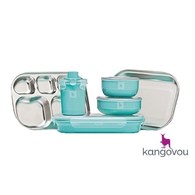 Kangovou不鏽鋼餐具組 薄荷綠 Kangovou不鏽鋼餐具組 薄荷綠