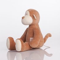 miYim有機棉安撫娃娃32cm 布布小猴 miYim有機棉安撫娃娃32cm 布布小猴