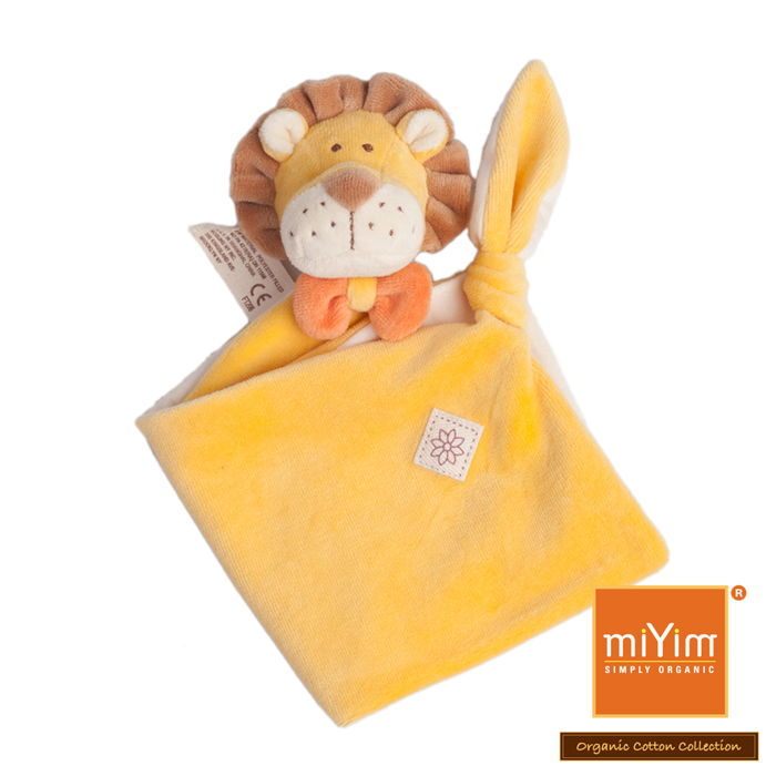 26001miYim有機棉安撫巾 里歐獅子