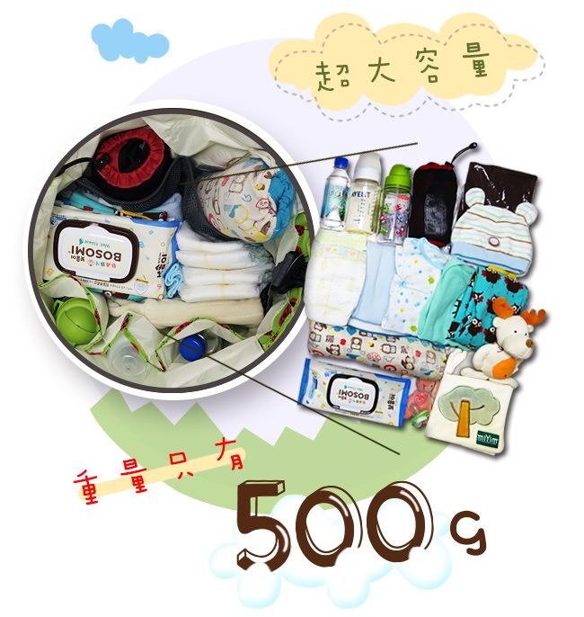 Hugger輕量時尚媽媽包 小瓢蟲