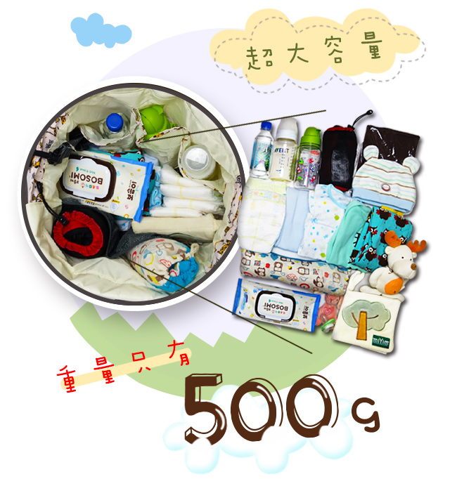 Hugger輕量時尚媽媽包 馬達加斯加